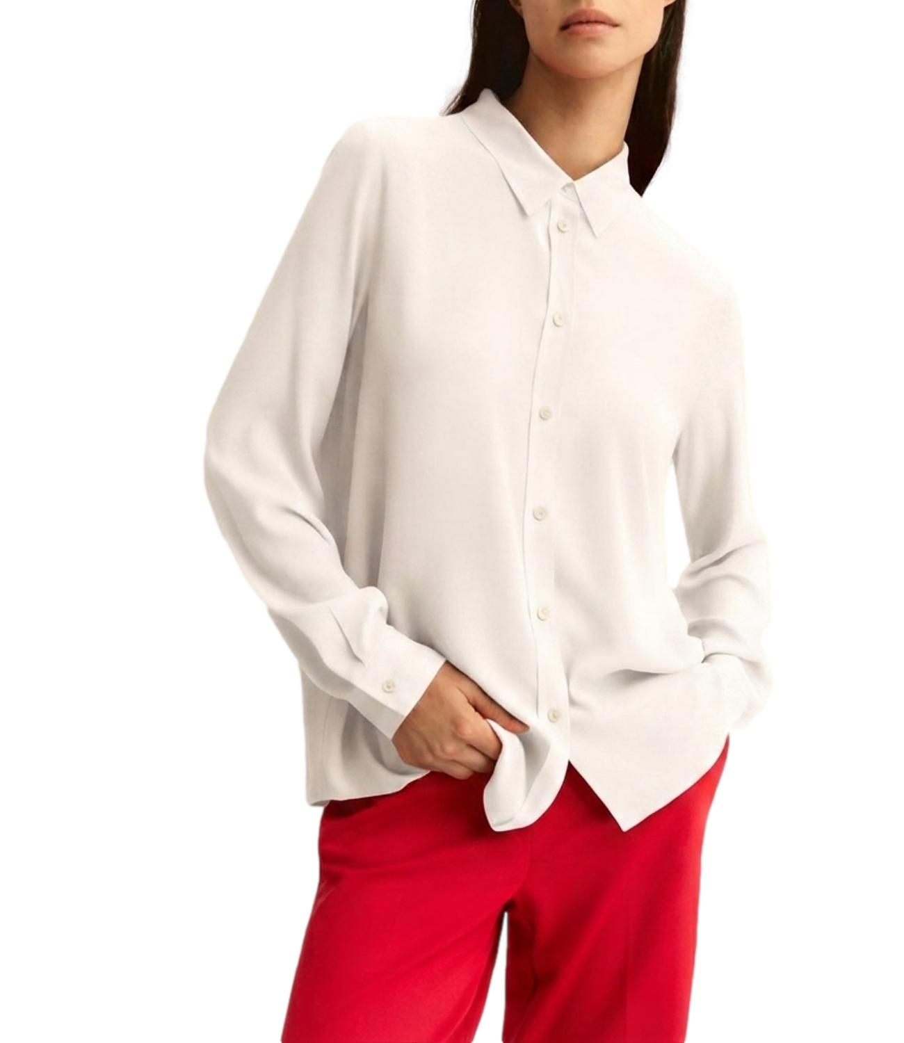 Emme Marella Camicia Bianco Lana da Donna