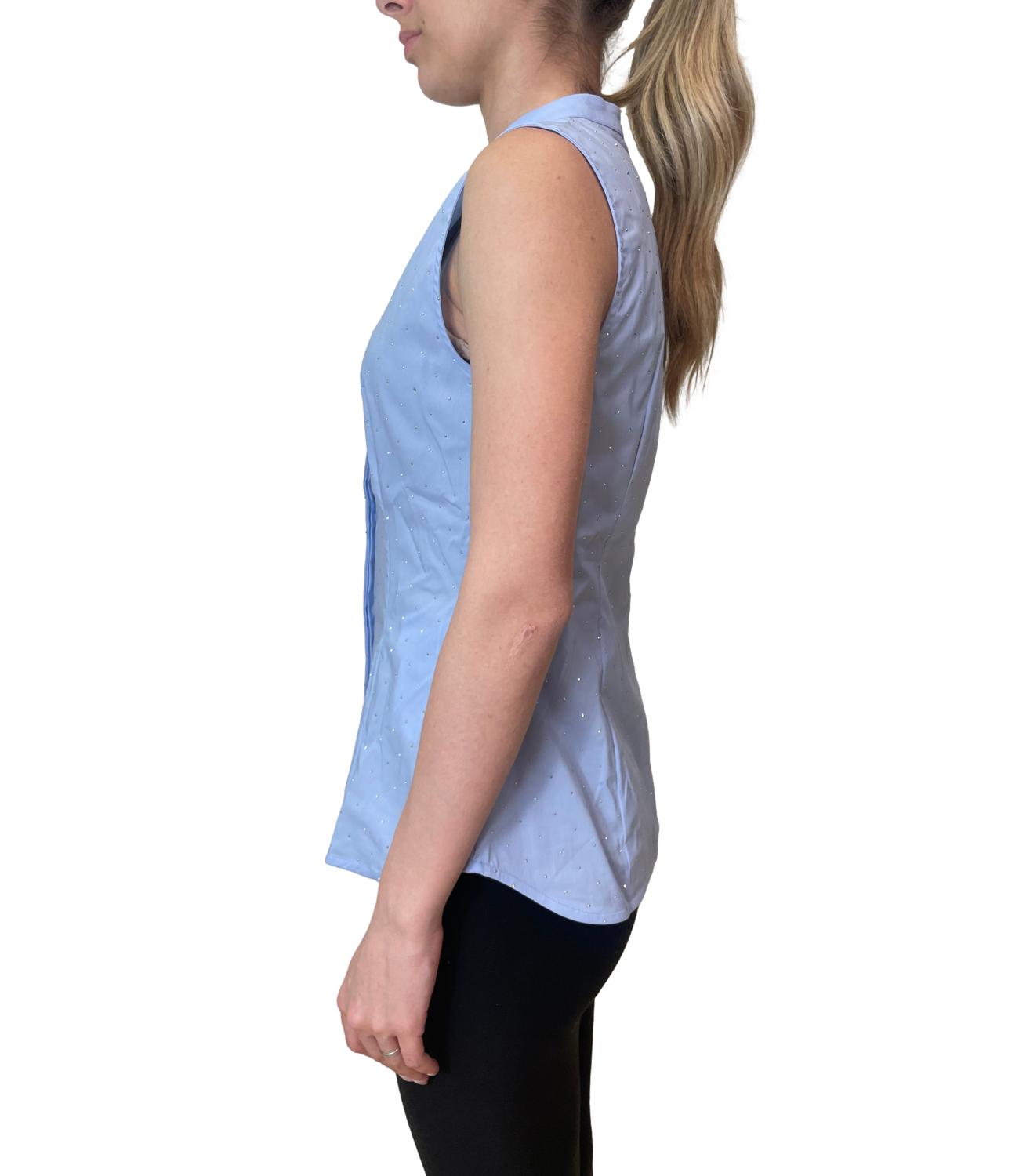 Emme Marella Camicia Azzurro Intenso da Donna