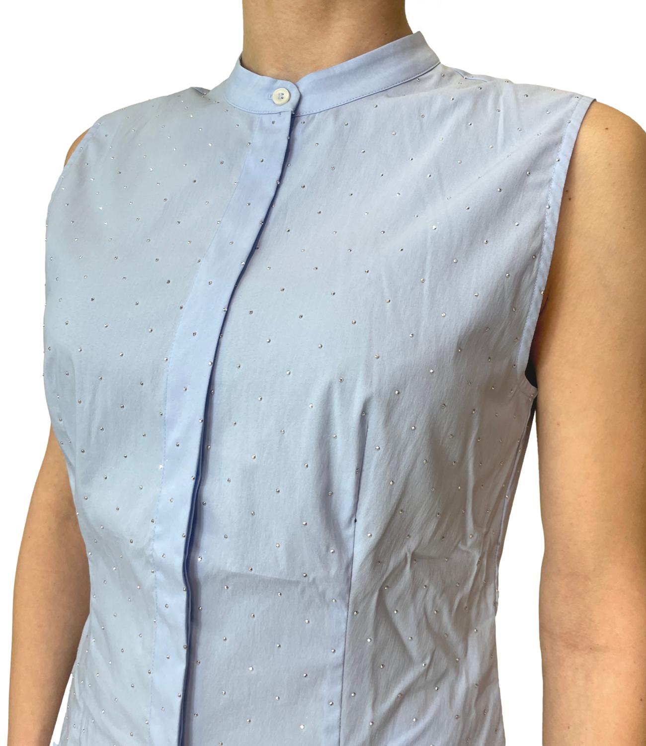 Emme Marella Camicia Azzurro Intenso da Donna