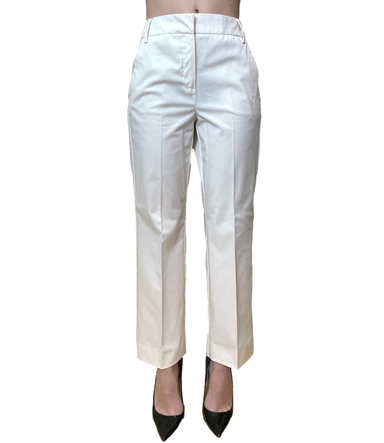 Emme Marella Pantalone EMMLEMBO Bianco Donna