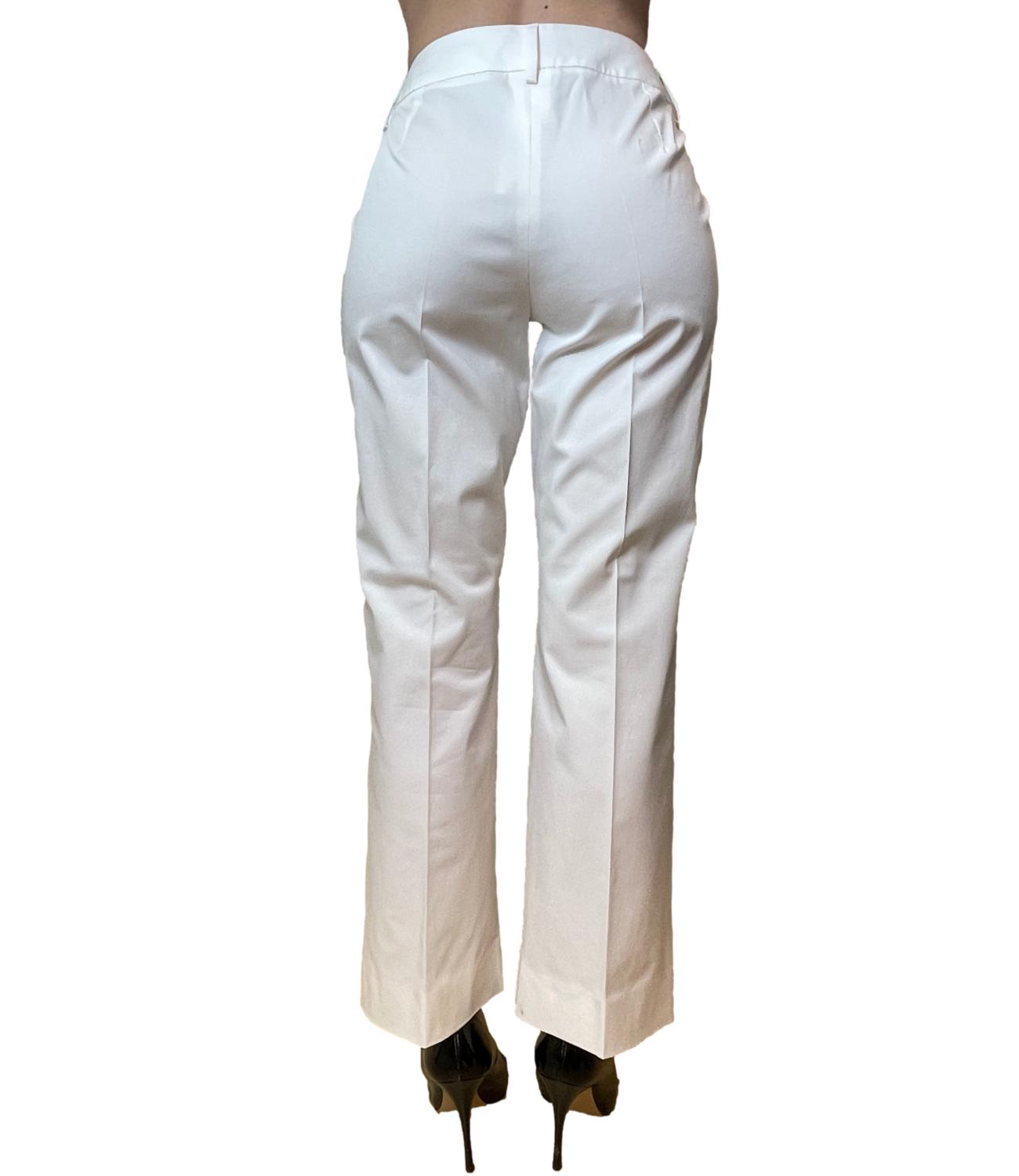 Emme Marella Pantalone EMMLEMBO Bianco Donna