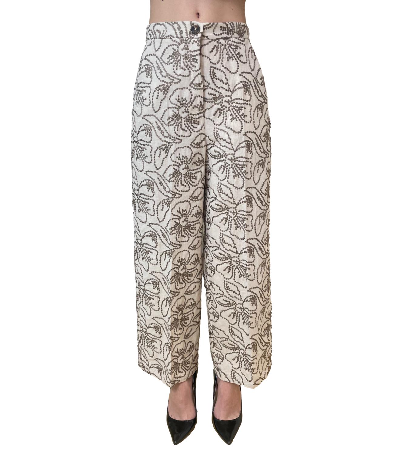 Emme Marella Pantalone Tortora da Donna