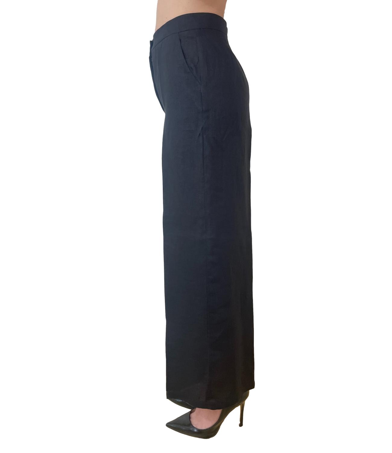 Emme Marella Pantalone Nero da Donna