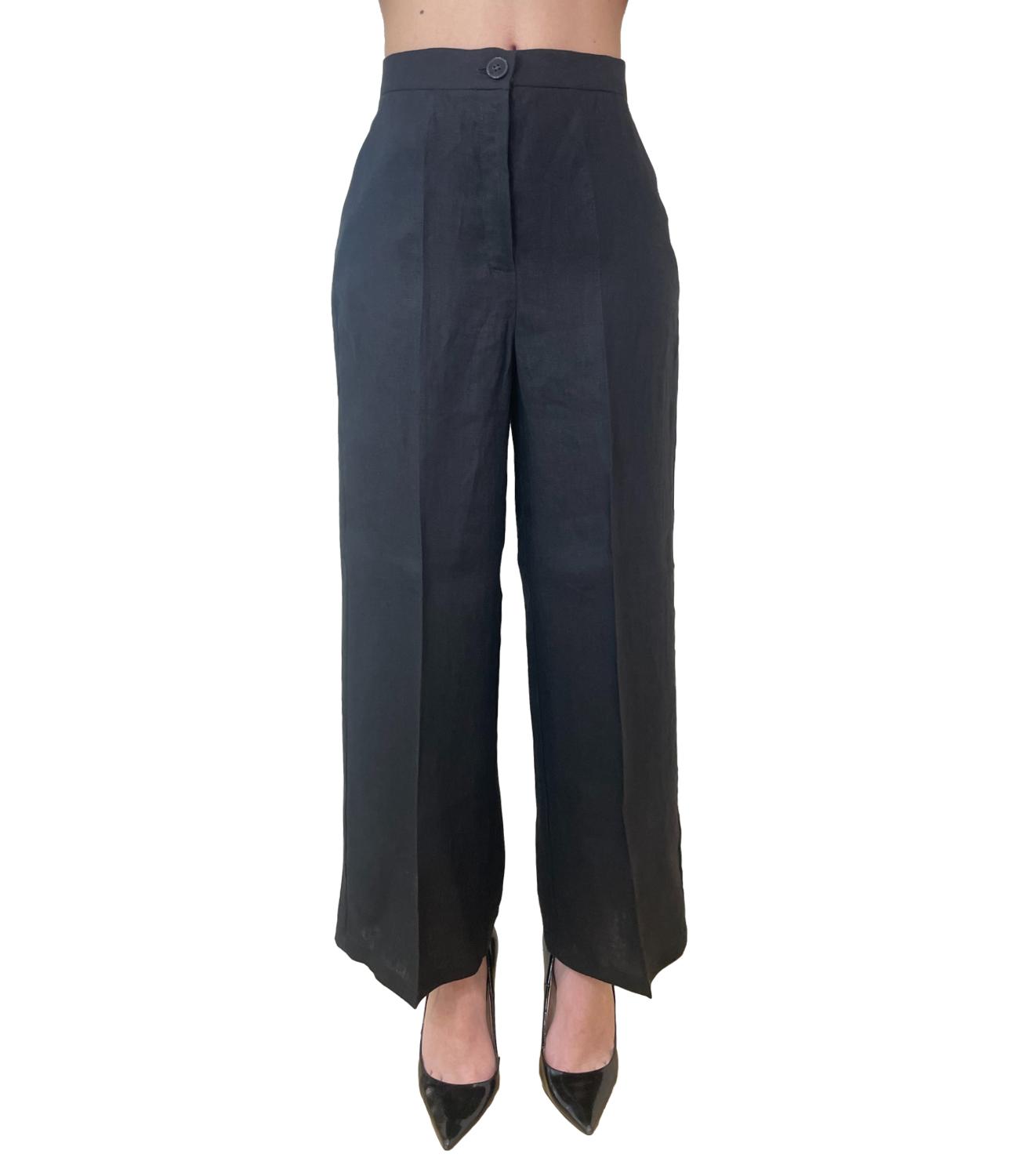 Emme Marella Pantalone Nero da Donna