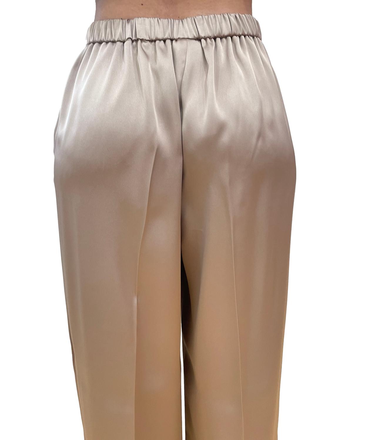 Emme Marella Pantalone Emmtaro1 Beige Donna