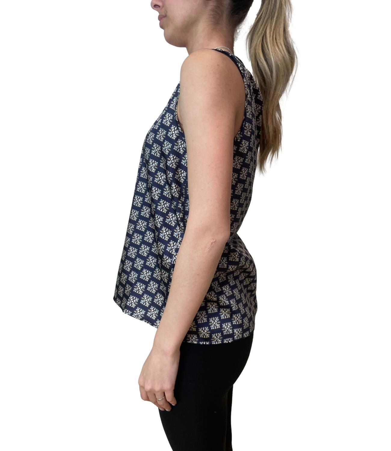 Emme Marella Top Blu da Donna