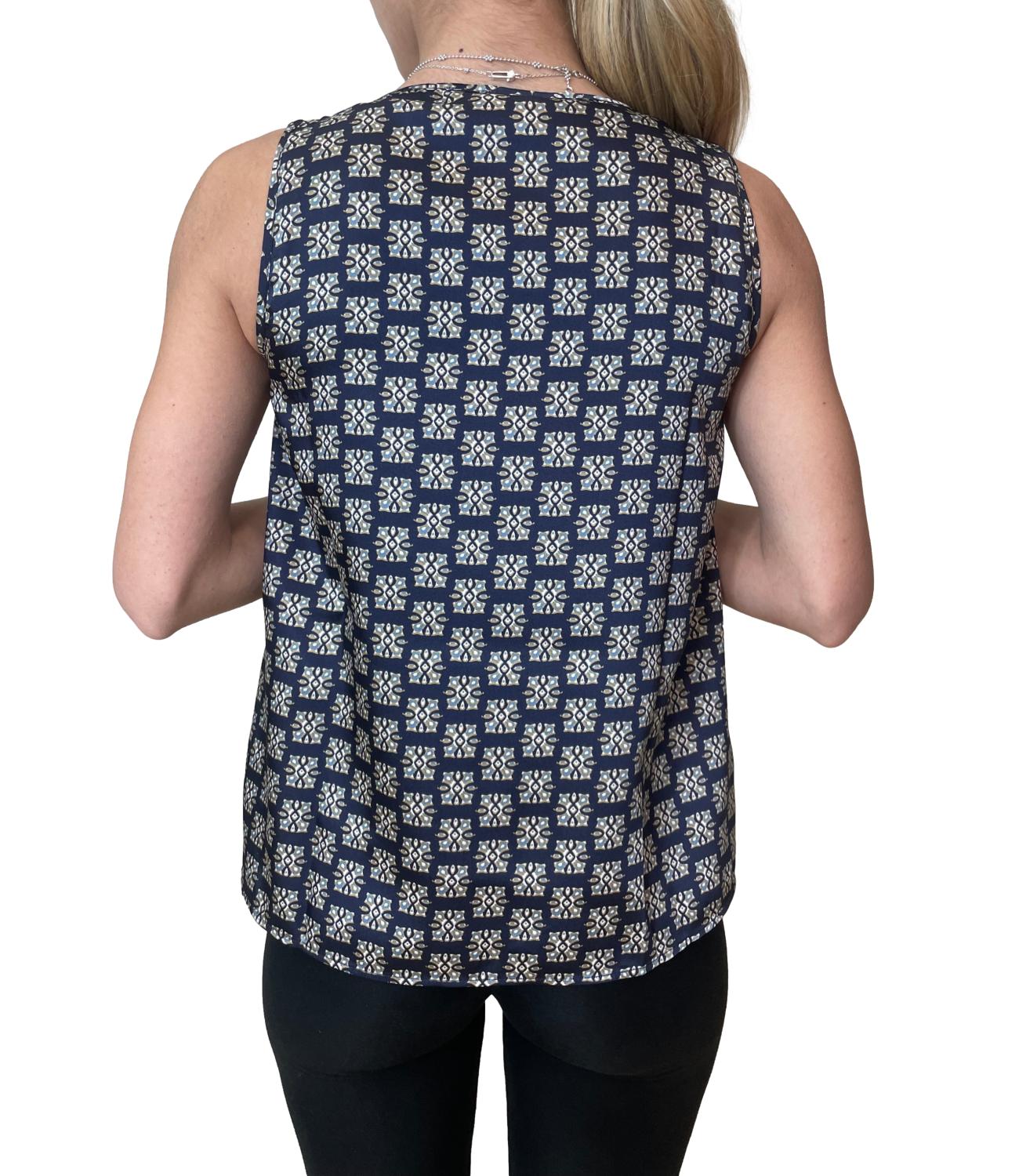 Emme Marella Top Blu da Donna