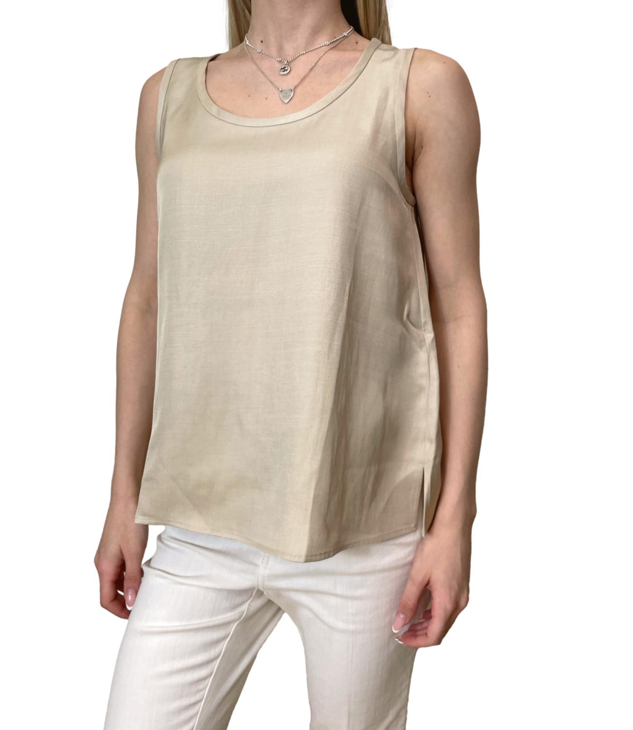 Emme Marella Top Emmnembi1 Beige Donna