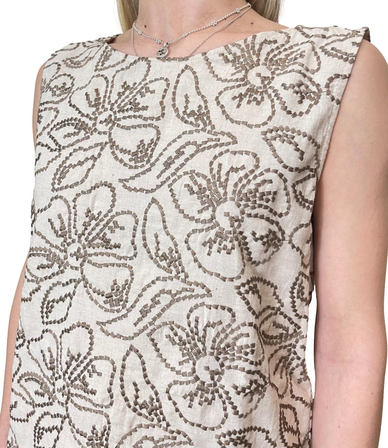 EMME MARELLA Top tortora donna