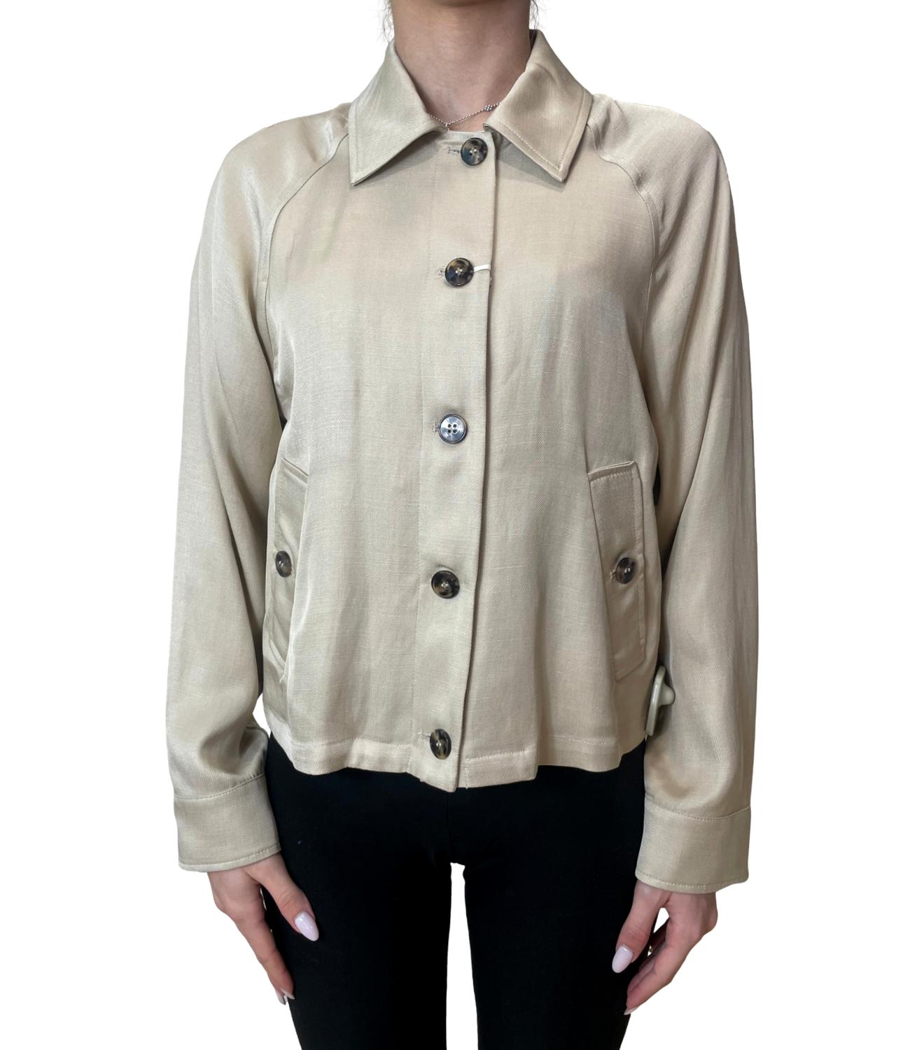 Emme Marella Giacca Beige da Donna