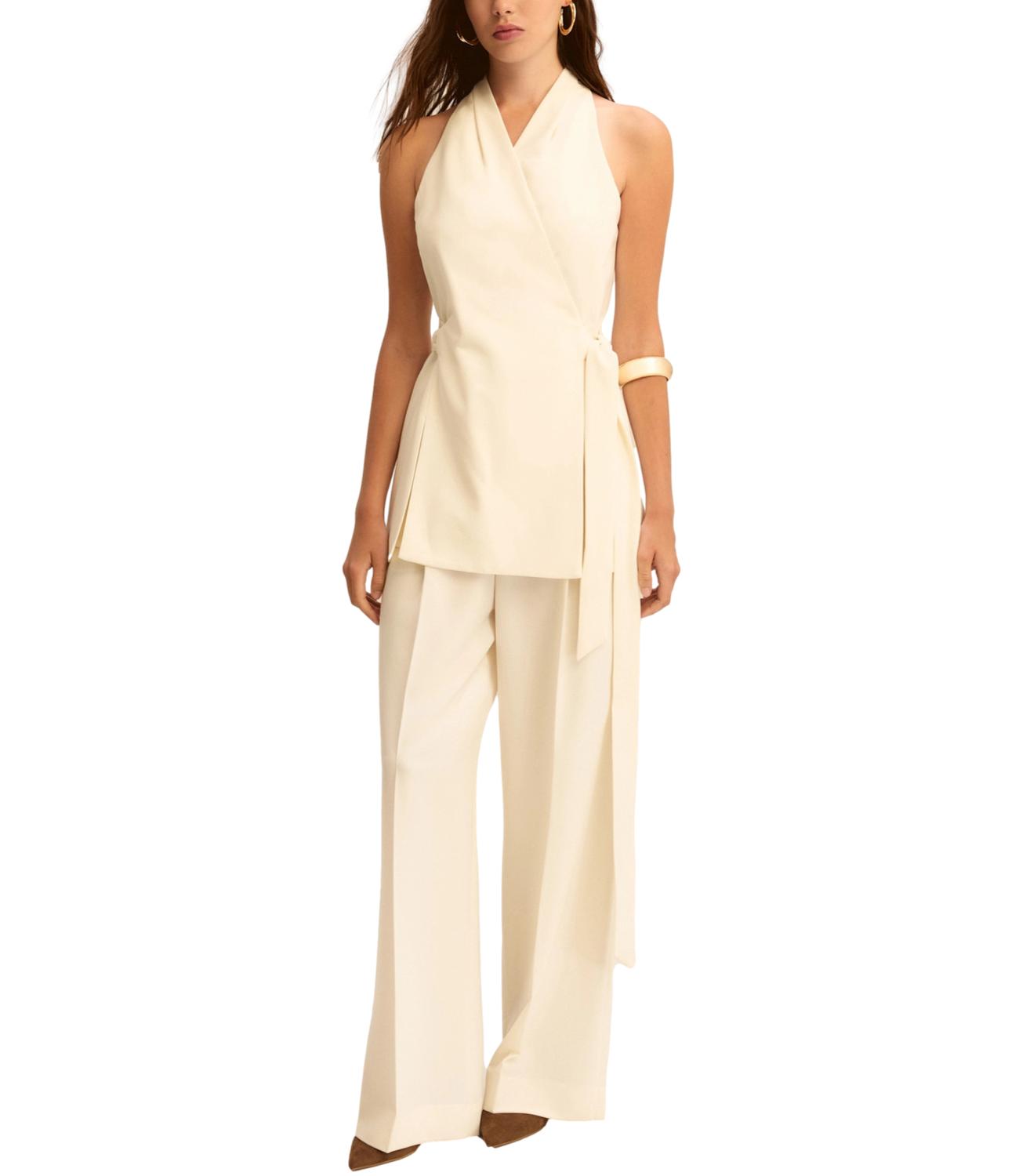Emme Marella Completo Bianco Lana da Donna