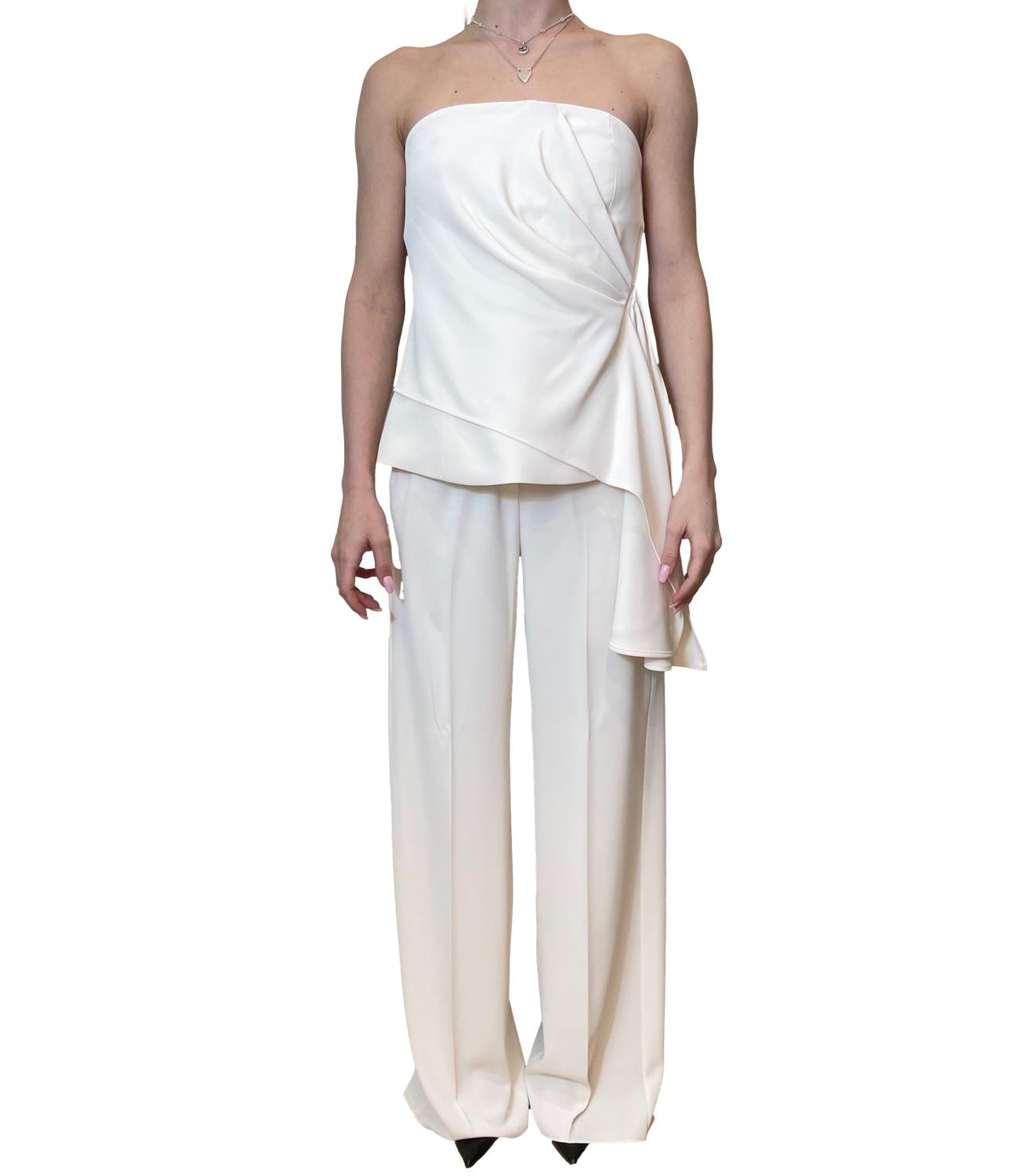 Emme Marella Completo Emmnido Bianco Lana Donna