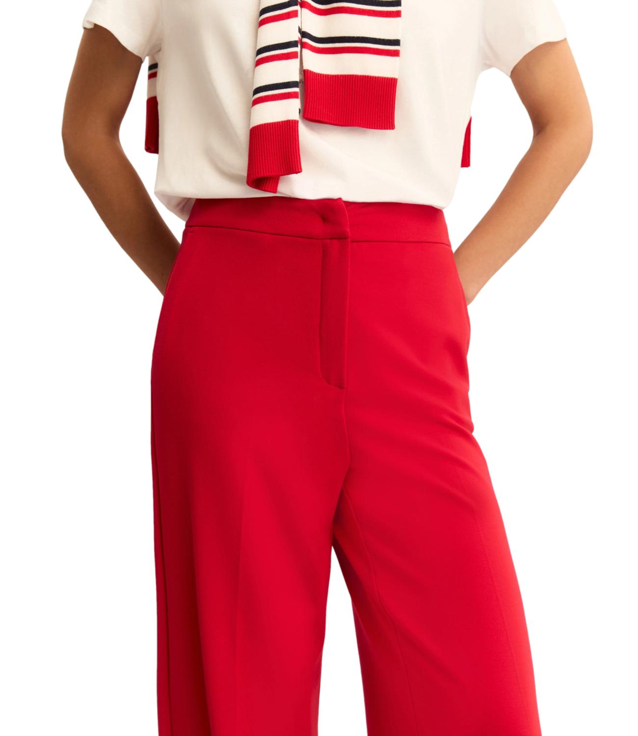 Emme Marella Pantalone Rosso da Donna
