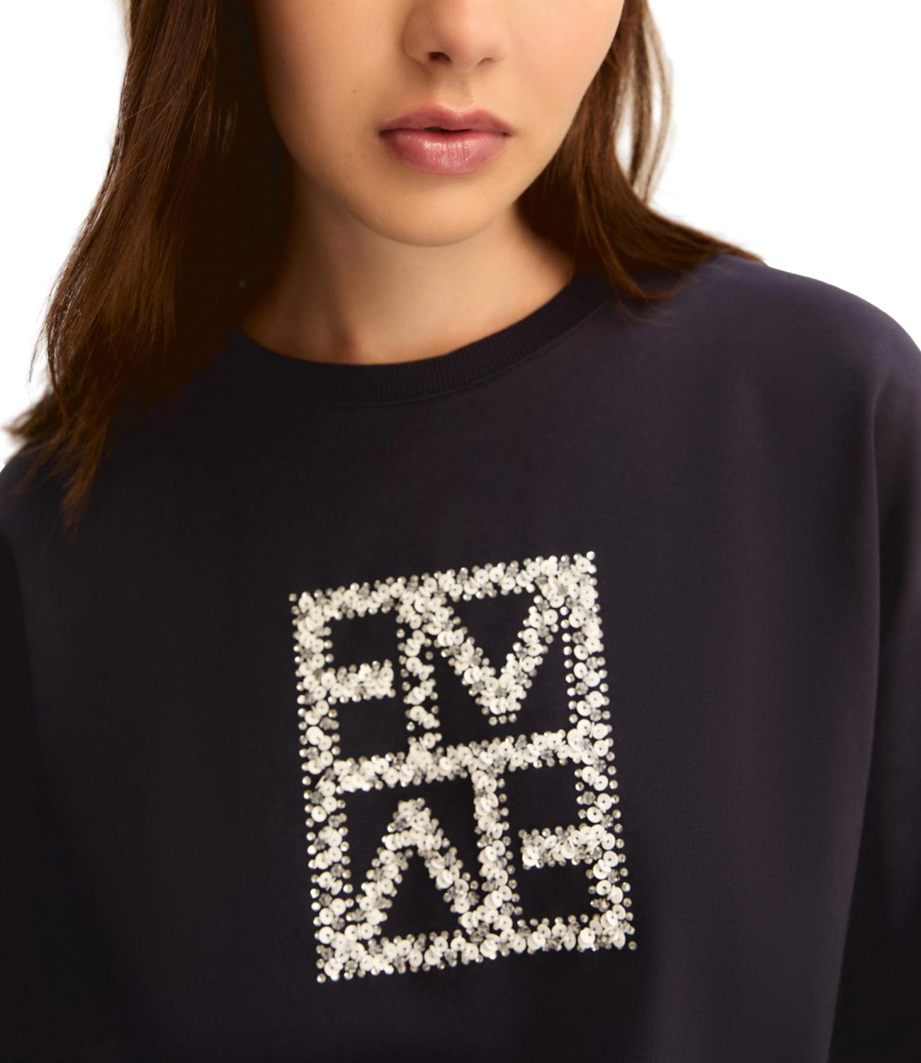 Emme Marella Felpa Blu da Donna