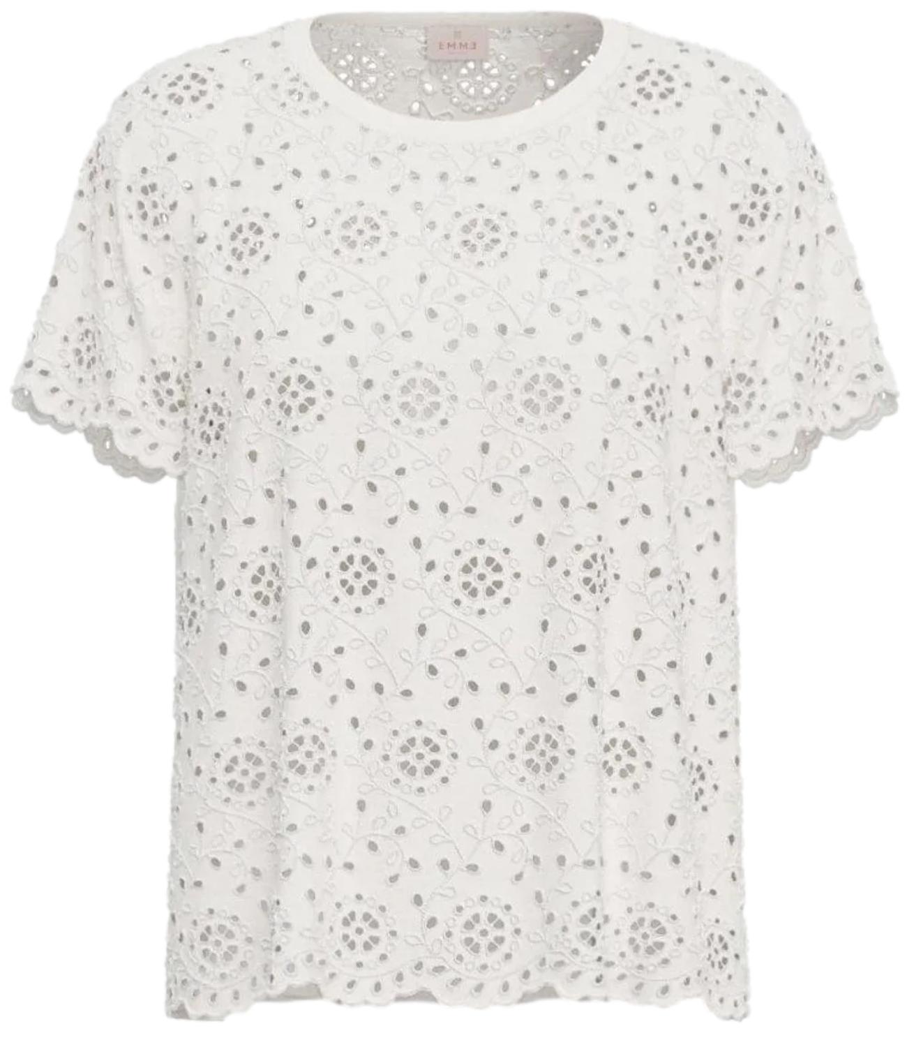Emme Marella T-shirt Emmveletta Bianco Ottico Donna
