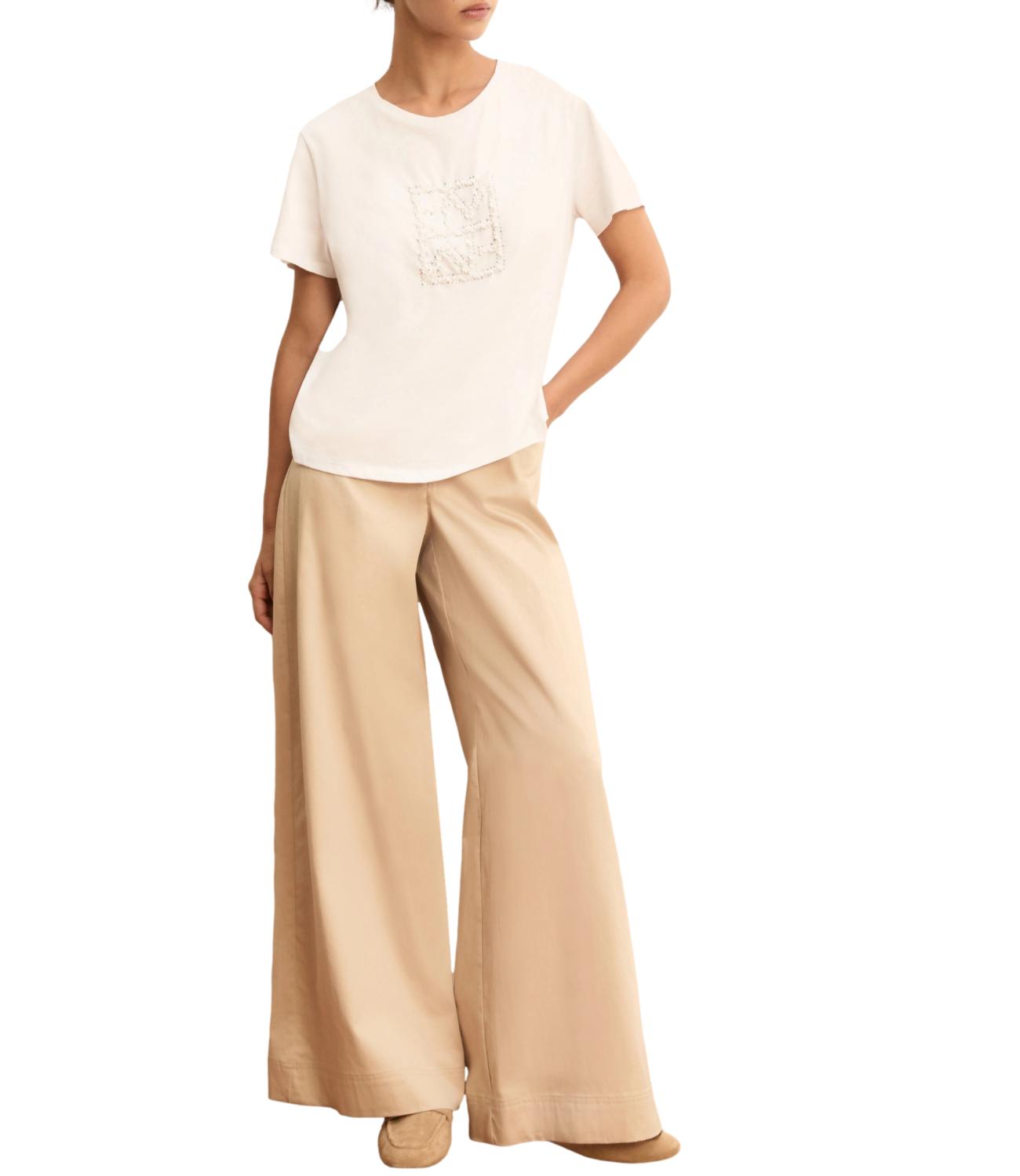 Emme Marella T-Shirt Bianco da Donna