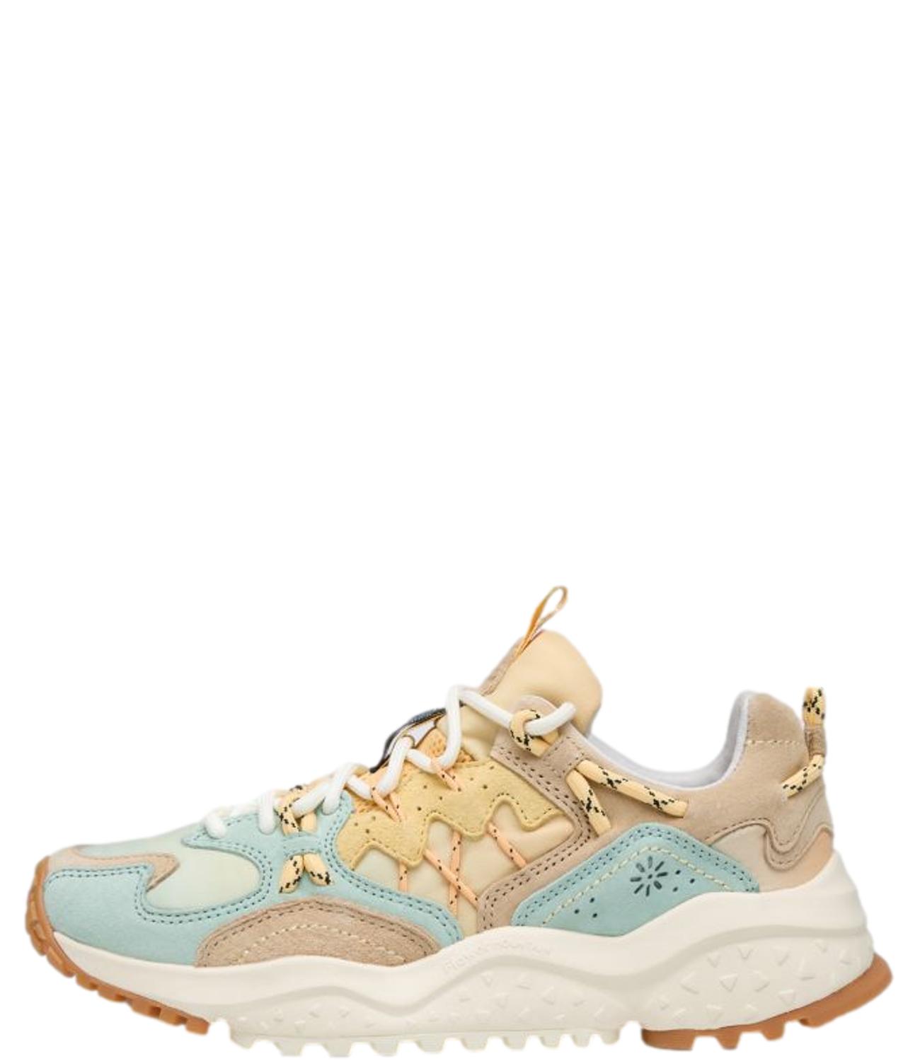 Flower Mountain Sneakers MentoS-SanD-Pale Yellow da Donna