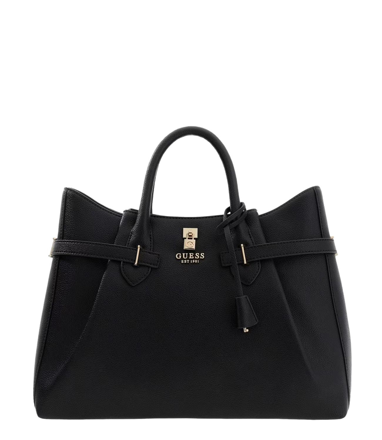 GUESS borsa Yesba Girlfriend Satchel nera donna