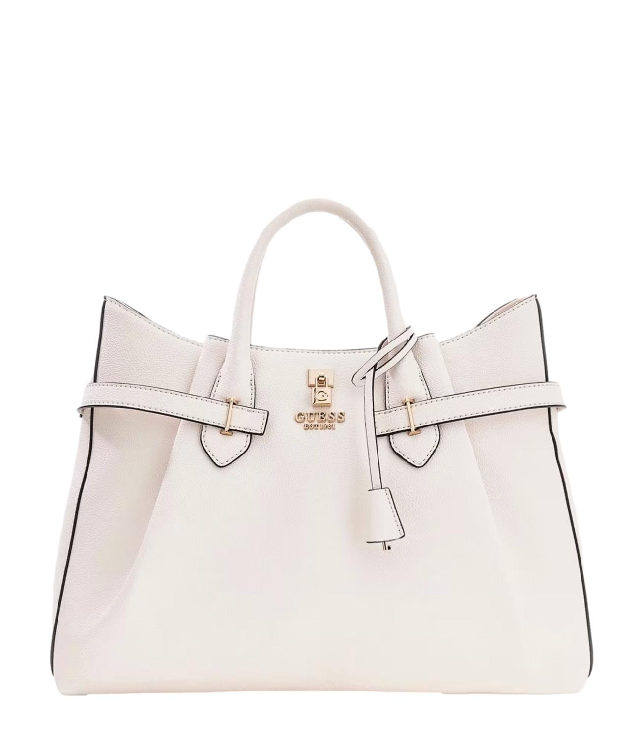 GUESS borsa Yesba Girlfriend Satchel bianca donna