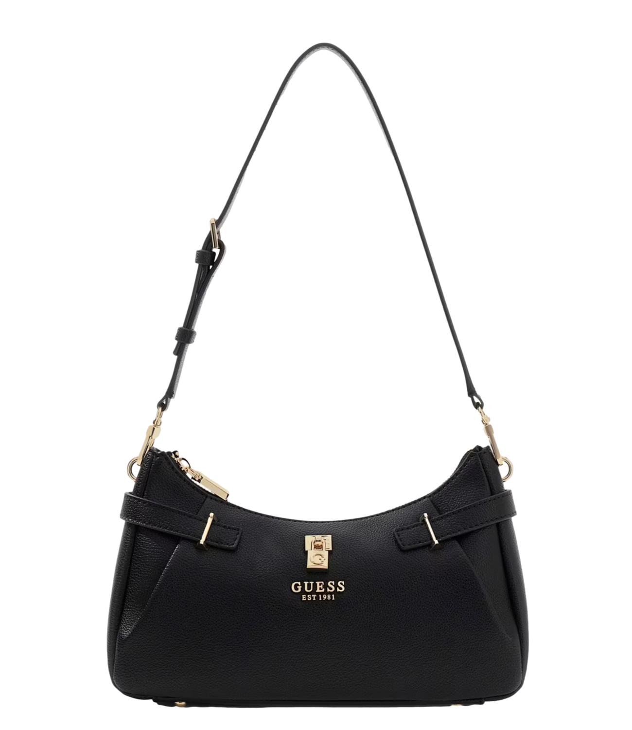 GUESS borsa Yesba Shoulder Bag nera donna