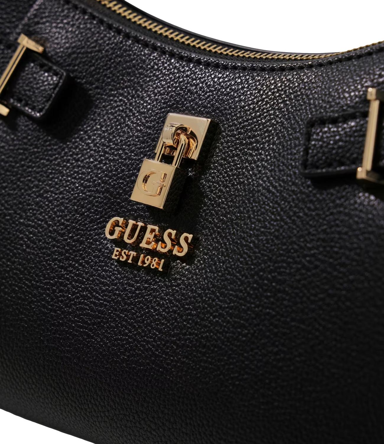 GUESS borsa Yesba Shoulder Bag nera donna