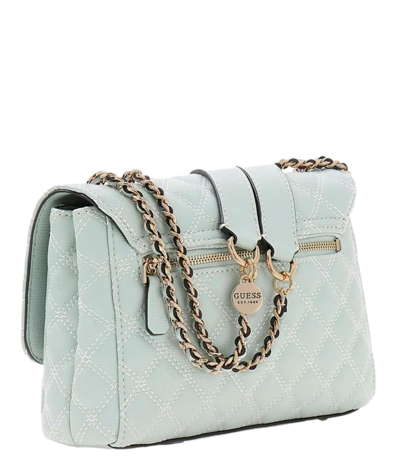 Guess Borsa Tracolla GIULLY Verde Chiaro Donna