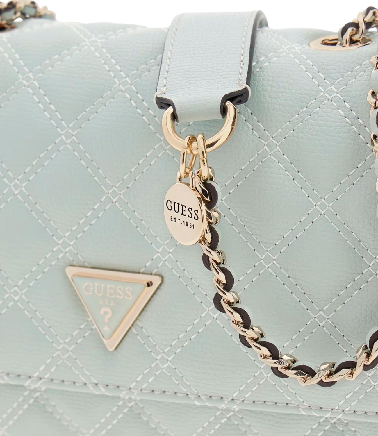 Guess Borsa Tracolla GIULLY Verde Chiaro Donna