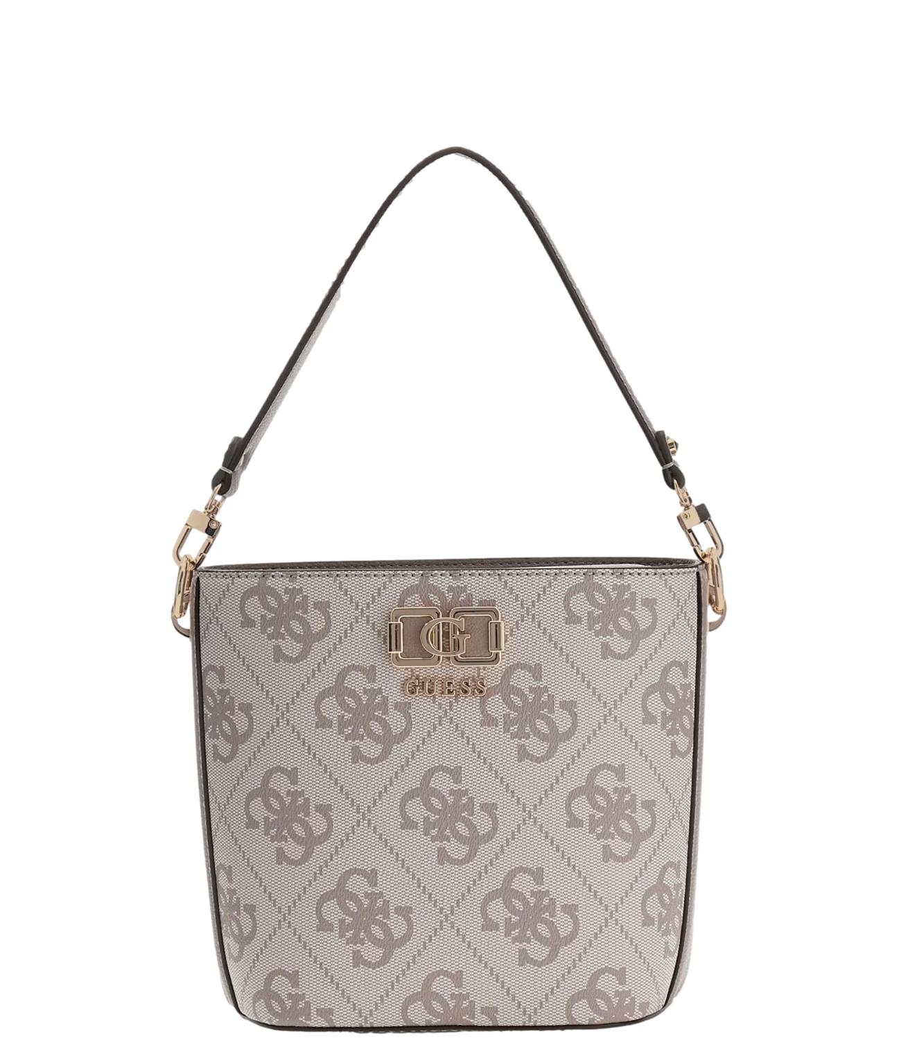 Guess Borsa Secchiello Karnilla Dark Taupe Donna