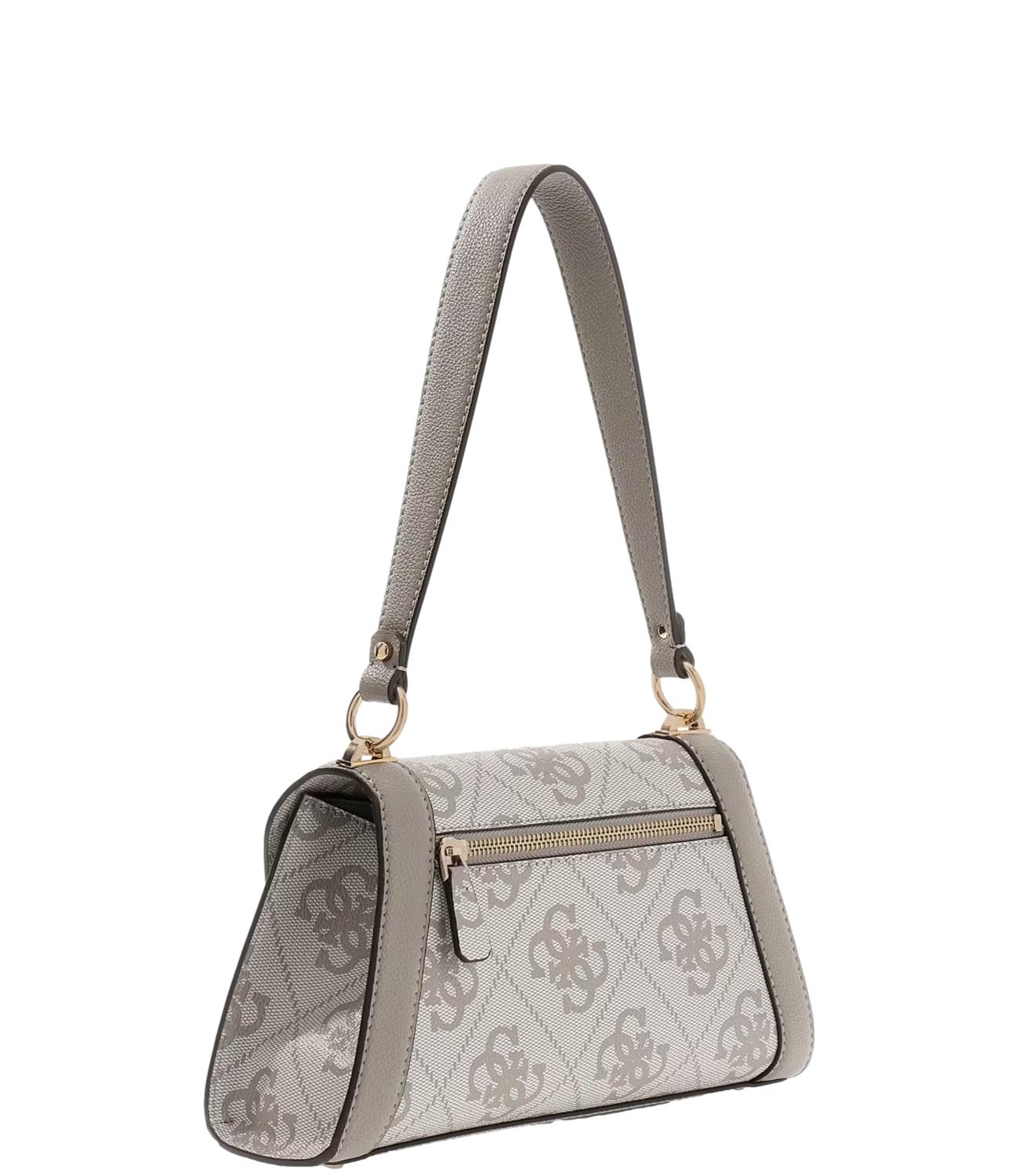 Guess Borsa Dark Taupe Logo da Donna