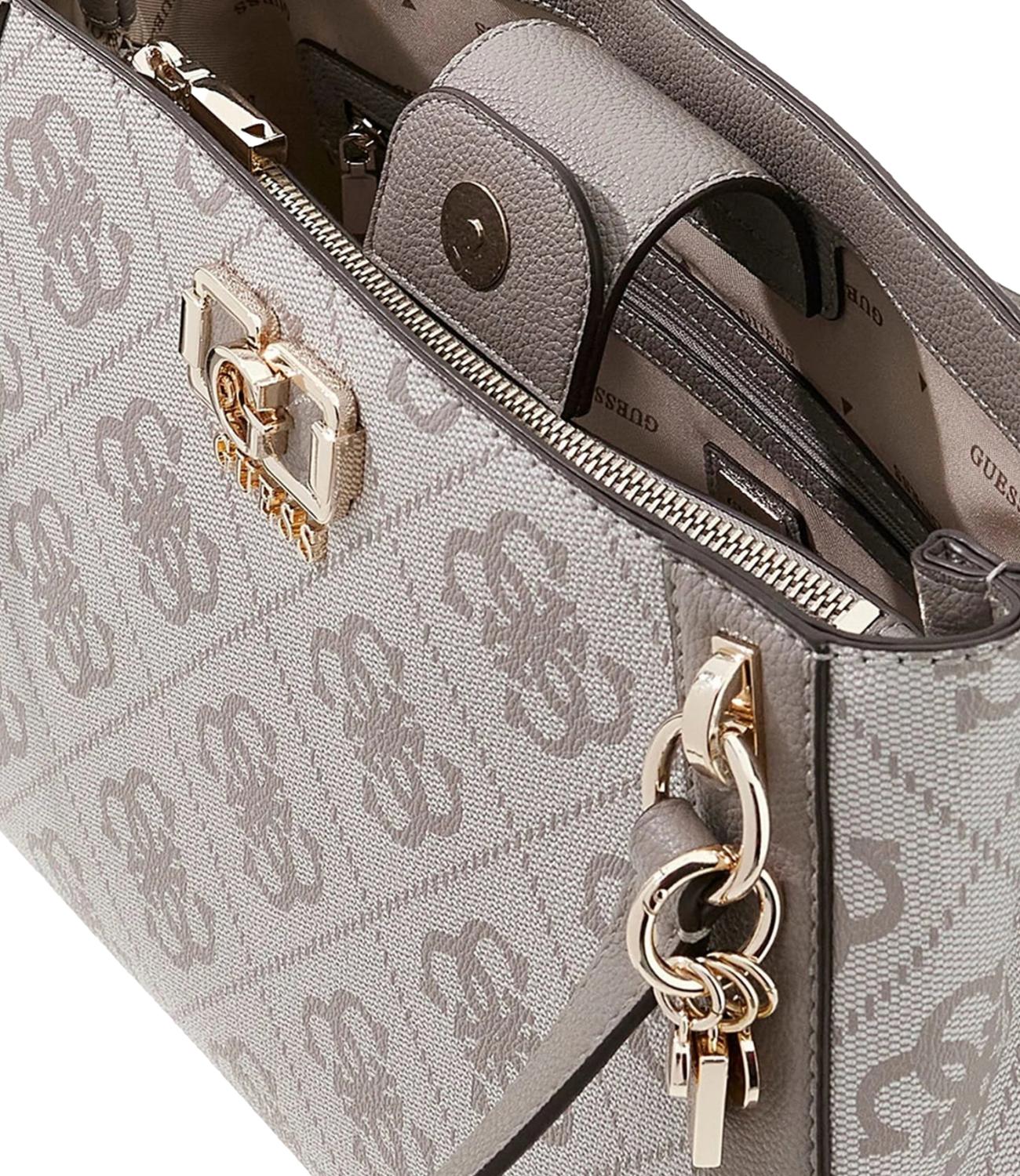 Guess Borsa Shopper Karnilla Dark Taupe Donna
