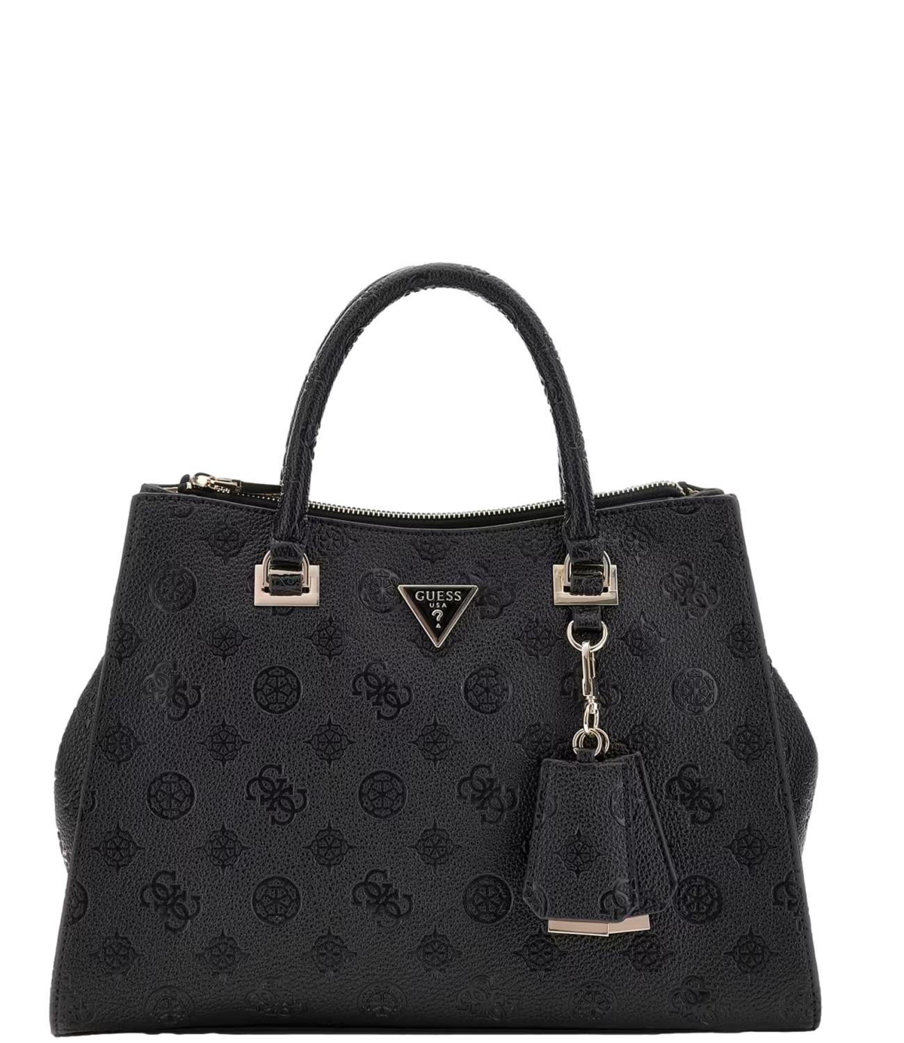 Guess Borsa Cresidia Black Logo Donna