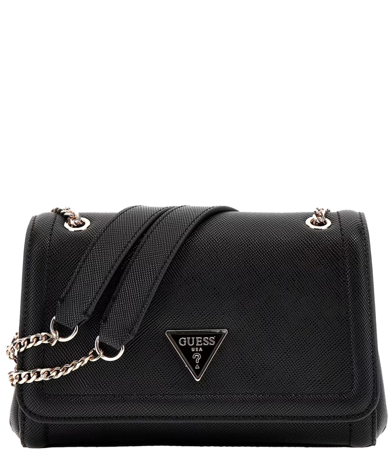 Guess Borsa Mini Tracolla Noelle Nero Donna