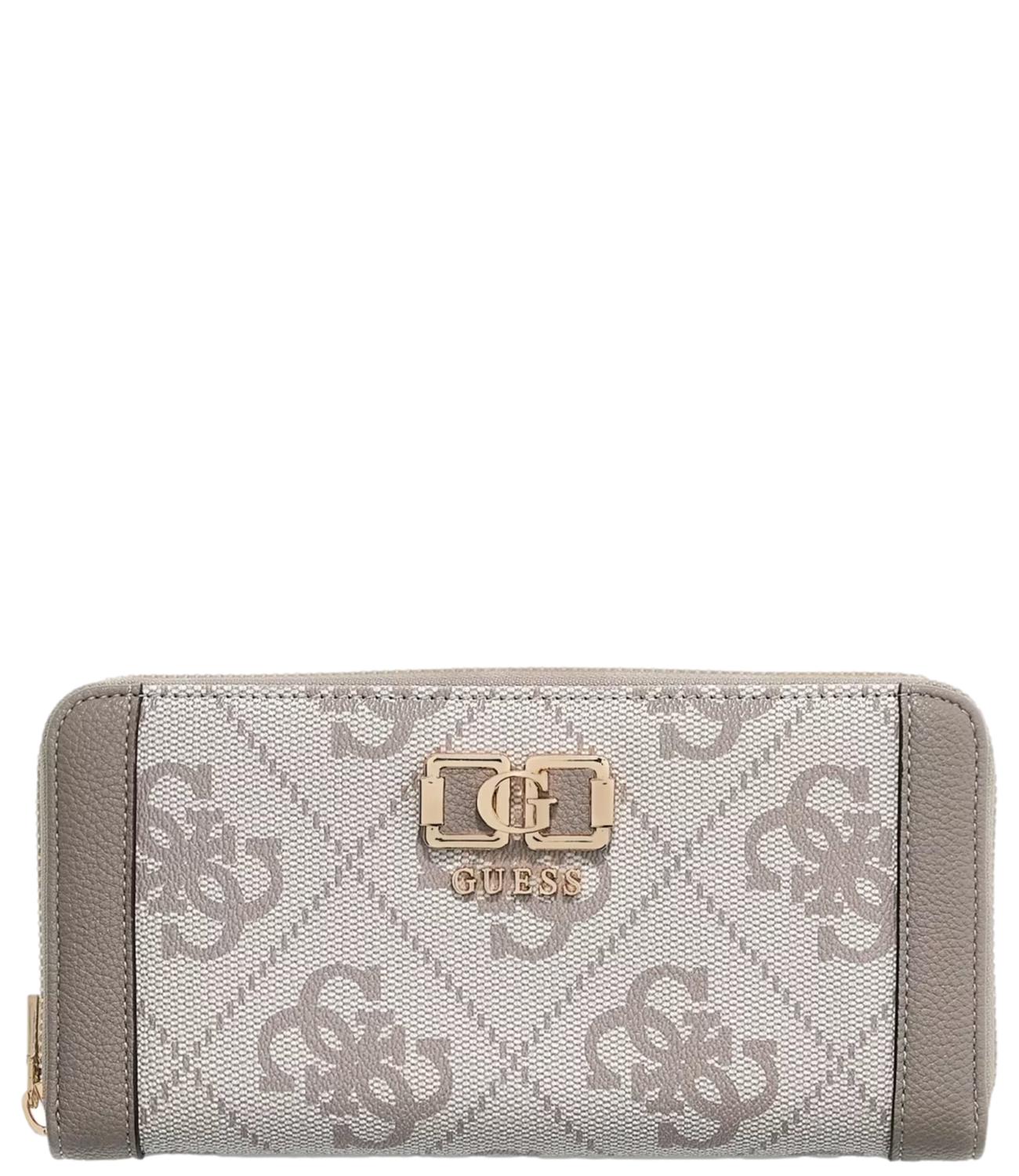 Guess Portafoglio Maxi Dark Taupe Donna