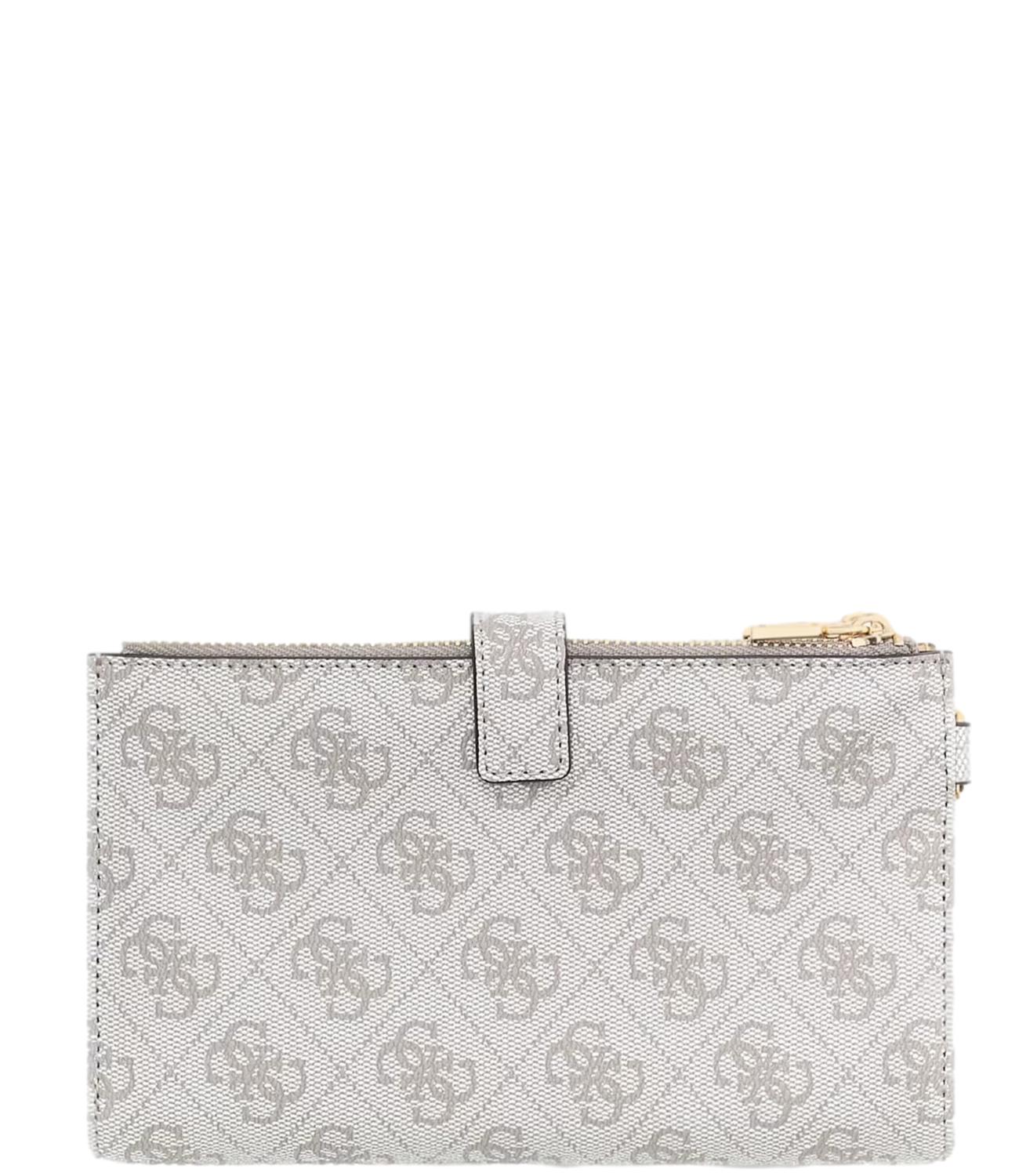Guess Portafoglio Dark Taupe Logo Donna