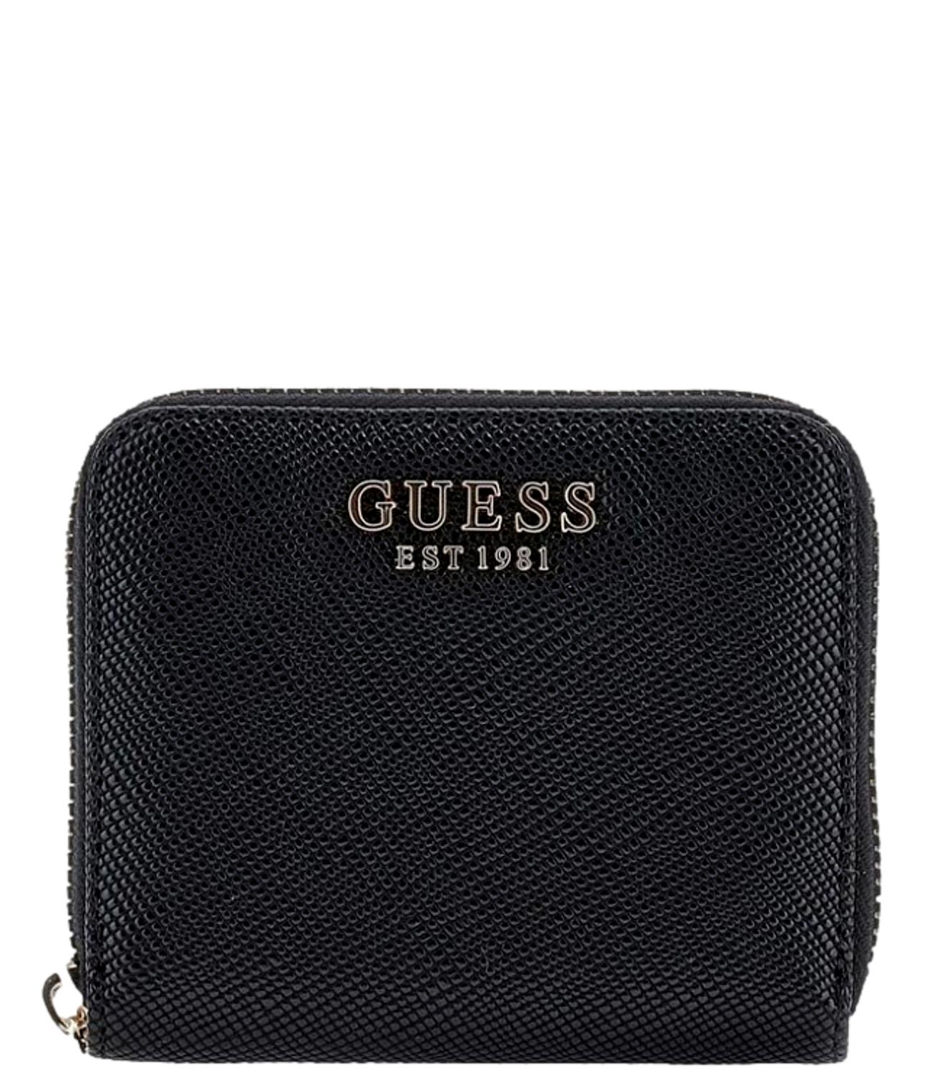 Guess Portafoglio Mini Laurel Black Donna