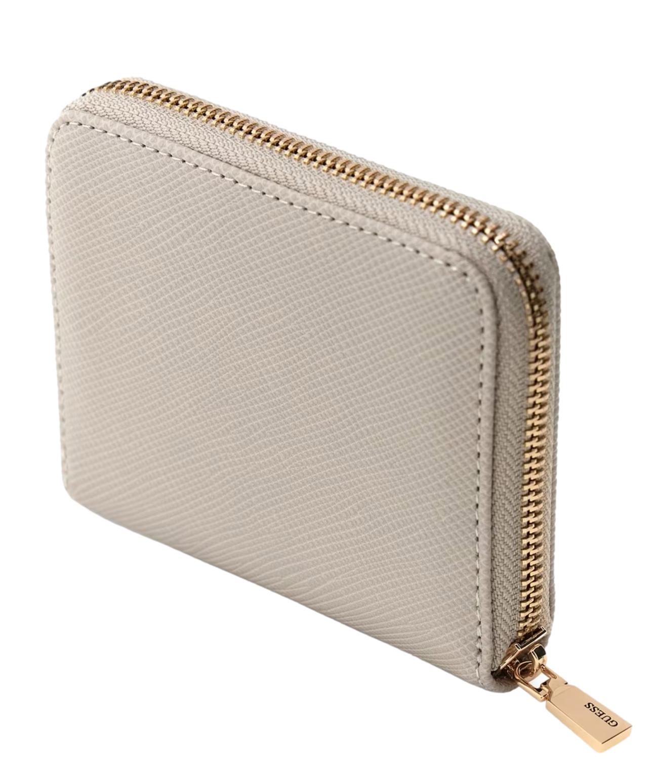 Guess portafoglio Lurel mini beige donna