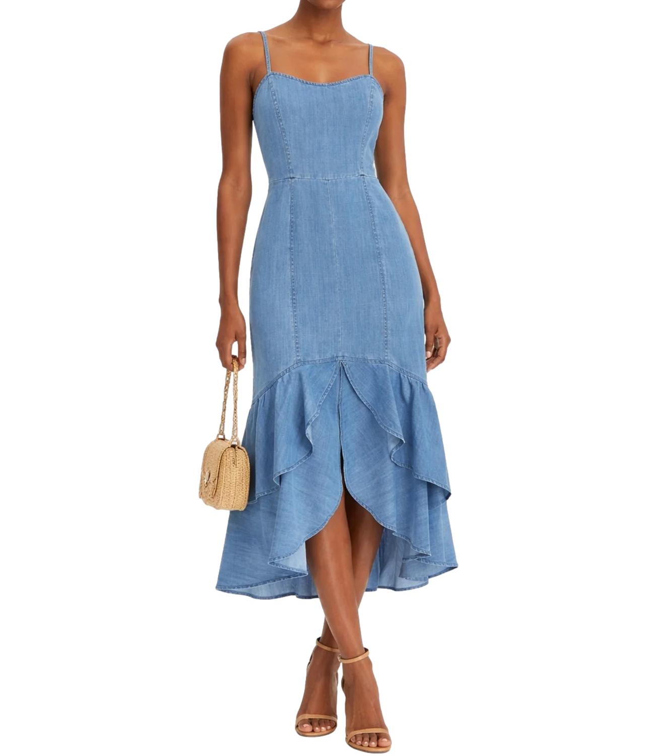 Guess Abito Marina Lola Blue Donna