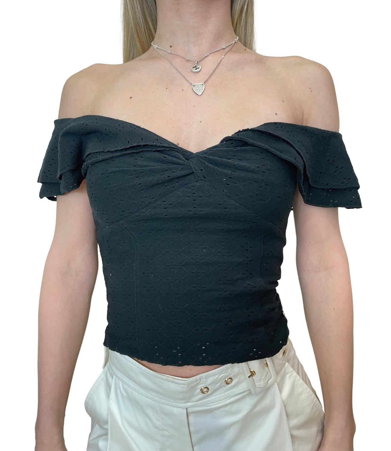 Guess Top Nero Donna