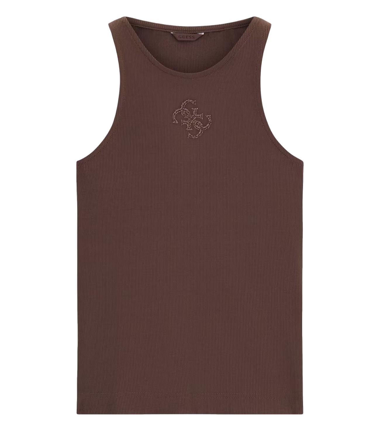 GUESS top marrone donna