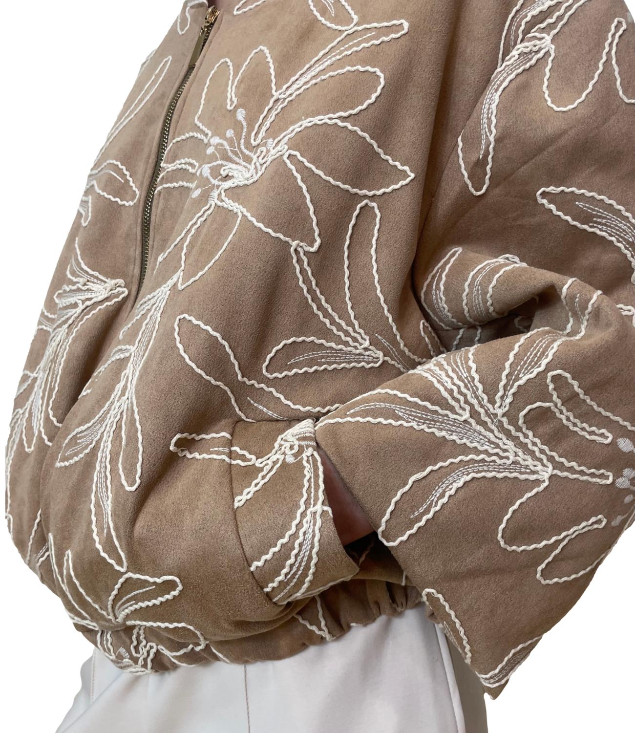 Have One Bomber Beige da Donna