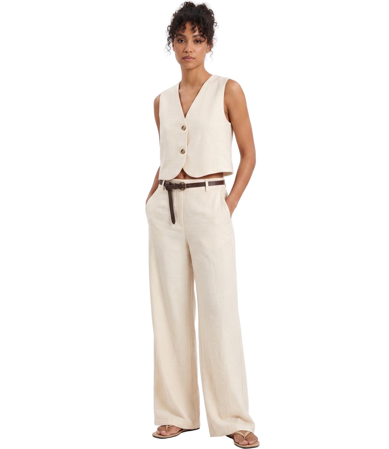 Have One Gilet Beige da Donna