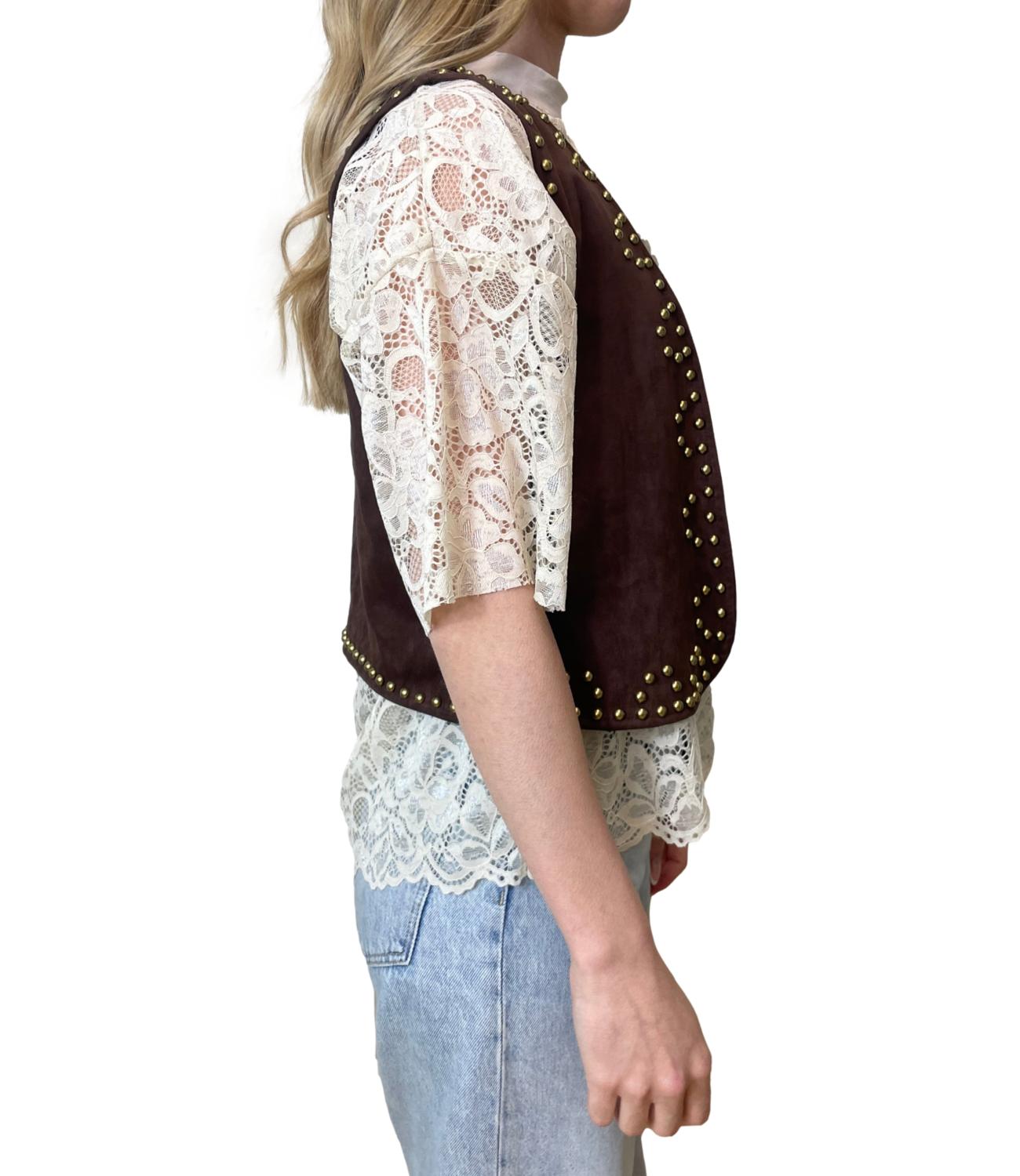 Have One Gilet Coffee Donna