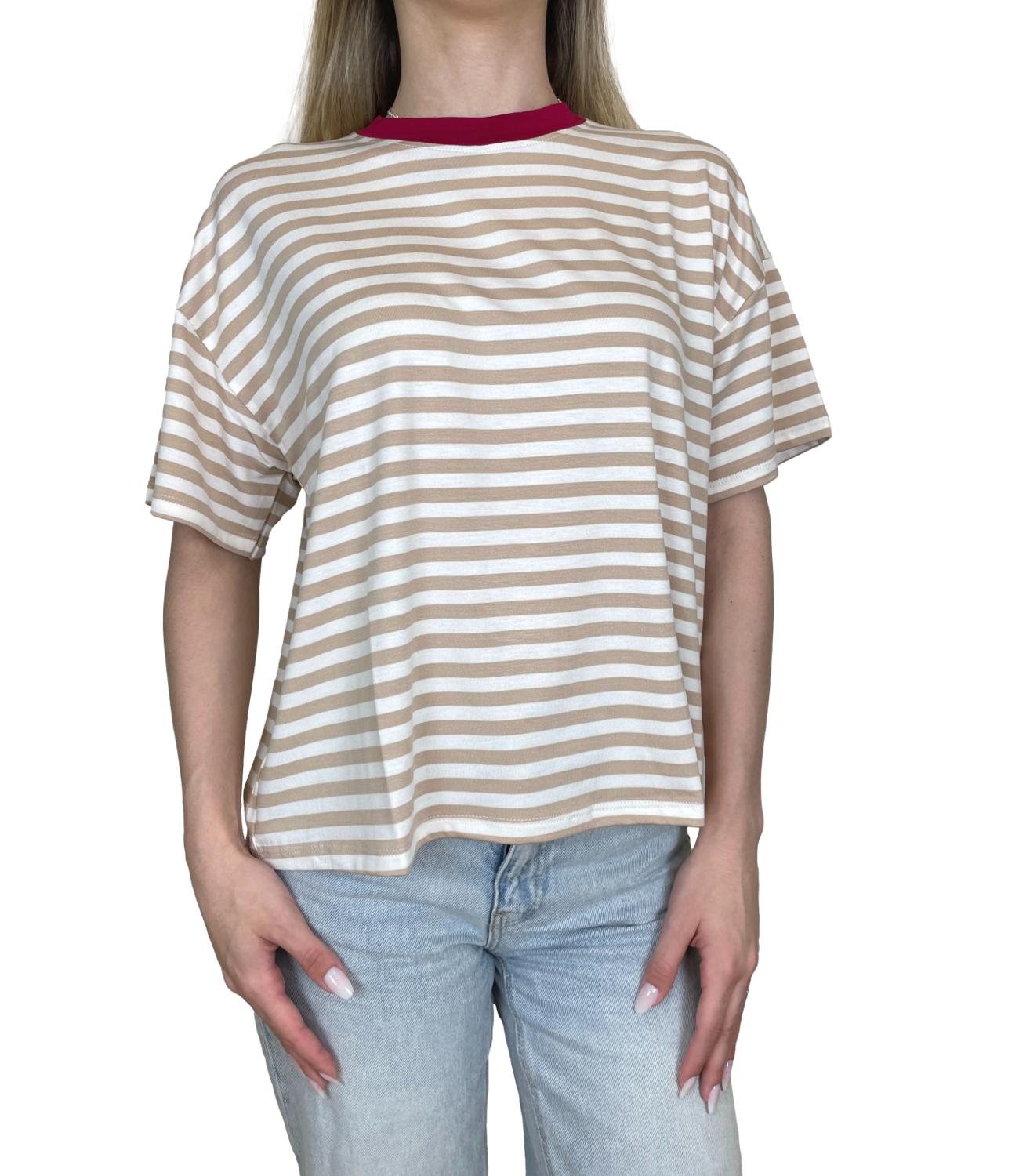 Have One Maglia Beige/panna/india da Donna