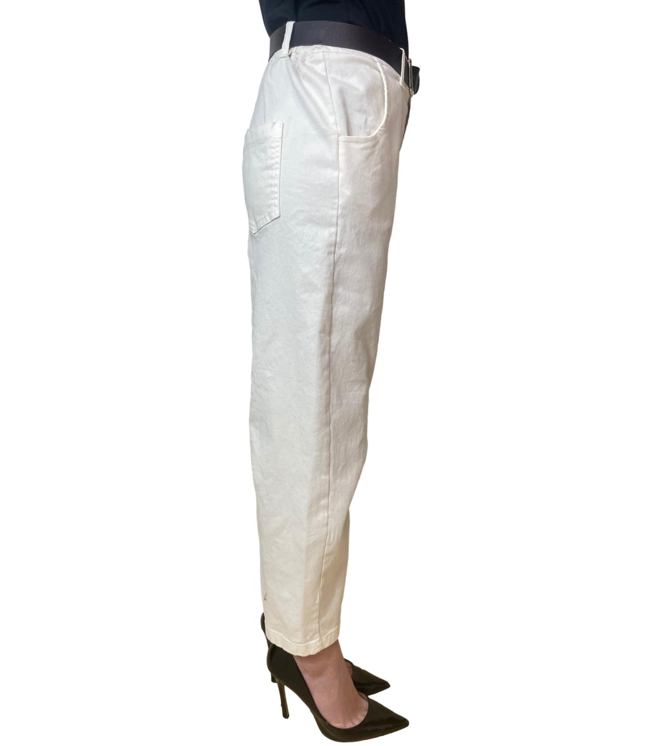 Have One Pantalone Barrell Burro Donna