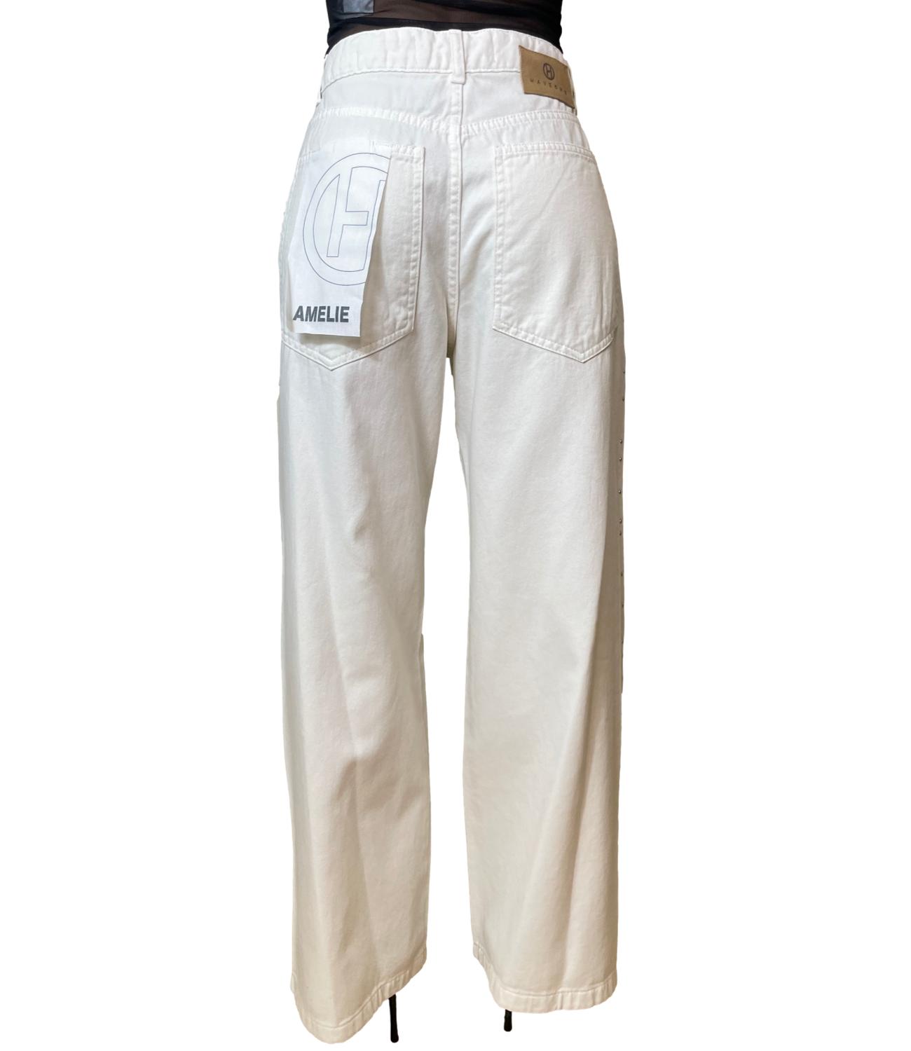 Have One Pantalone Off White da Donna