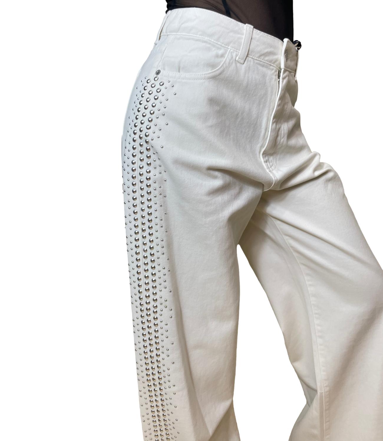 Have One Pantalone Off White da Donna