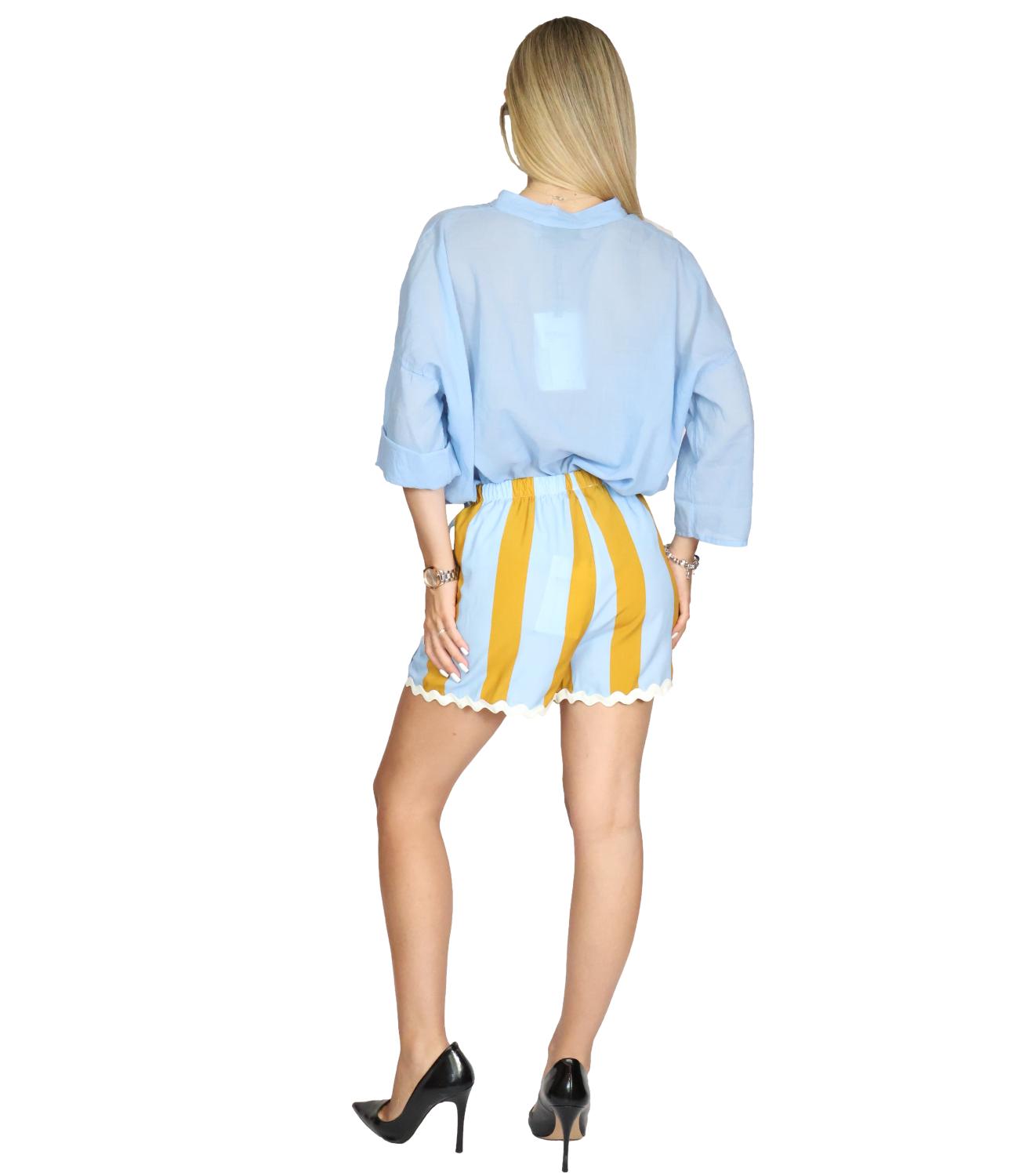Have One Short Tabbaco/celeste da Donna