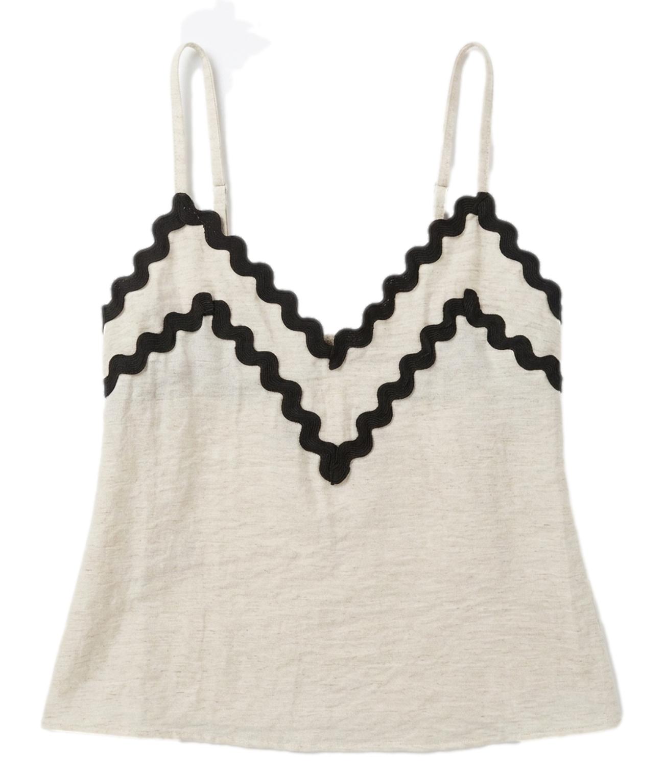 Have One Top Naturale/nero da Donna