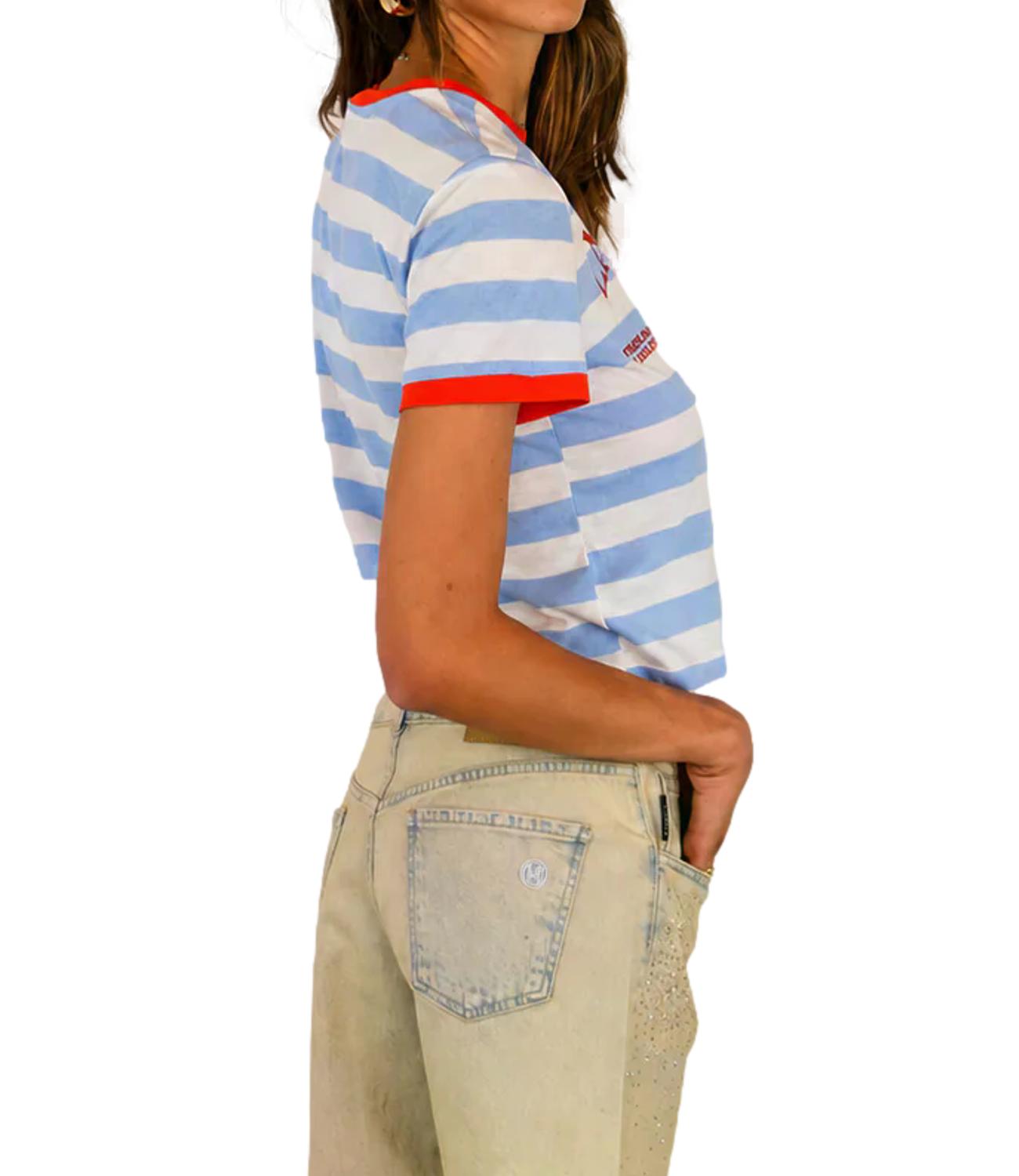Have One T-Shirt Latte/cielo da Donna