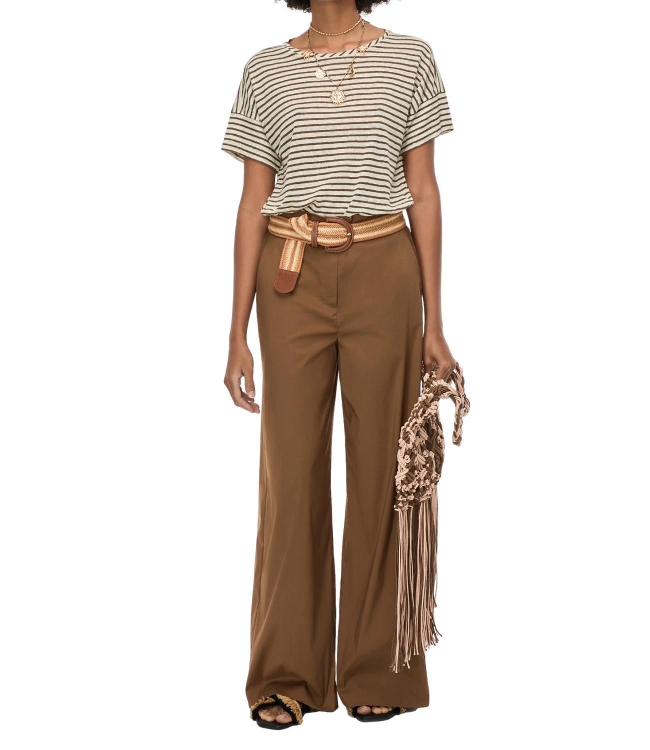 Iblues Pantalone Cacao da Donna